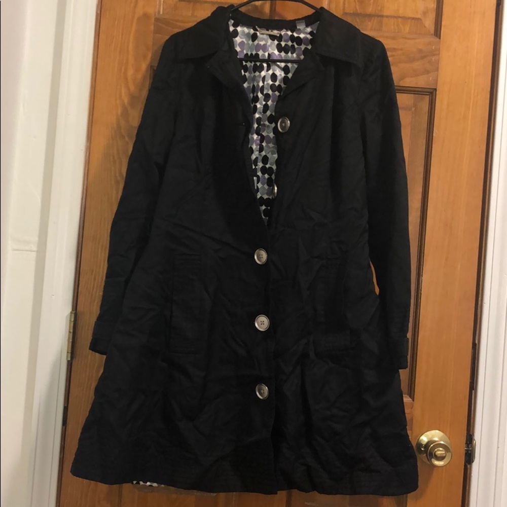 Long black coat